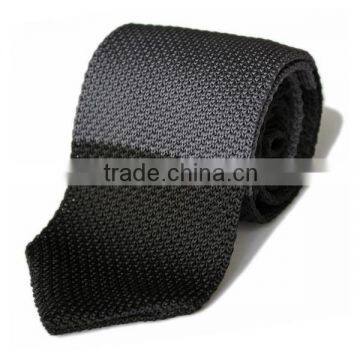 New design knitted tie in poly or silk