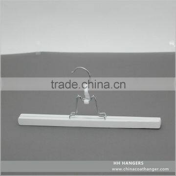 wholesale clamp bottom hanger wooden hair hanger