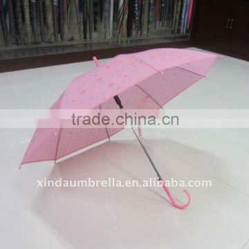 21'' EVA material straight umbrellas with logo printing