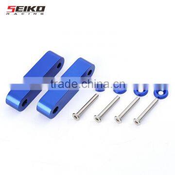 Billet Aluminum Hood Risers For honda with 4pcs fender washers