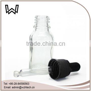 15ml Clear Glass e Liquid Dropper Bottle