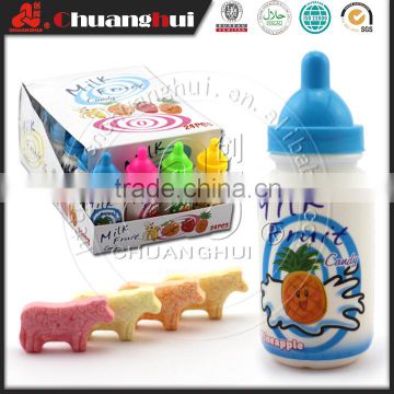 Feeder Bottle With Pressed Candy / Milk Fruit Candy