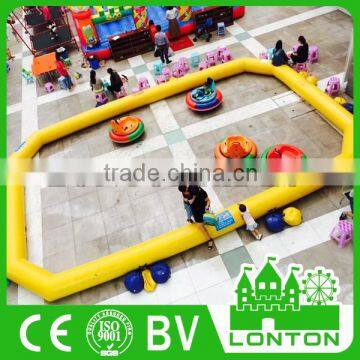 Fun Mall Rides Indoor Inflatable Bumper Cars For Children