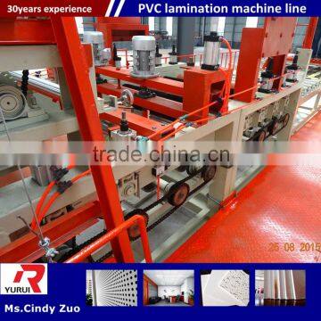 Professional Design Gypsum Ceiling Board Machinery/pvc Gypsum Board Ceiling Decoration Machine