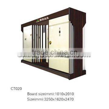 Ceramic Tiles Metal Frame Flooring Display/wall Tiles Metal Frame Display /display Stands for Tiles in Trade Show CT020