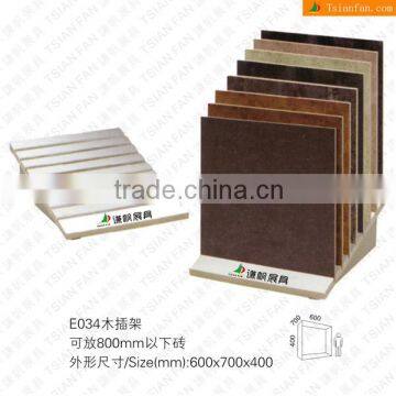 E034 wood floor tile wooden towel racks