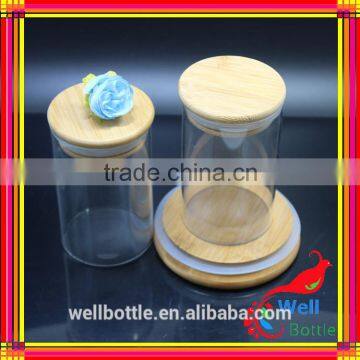 glass candle jar with bamboo lid glass jar for honey online shopping glass jar with screw top lid