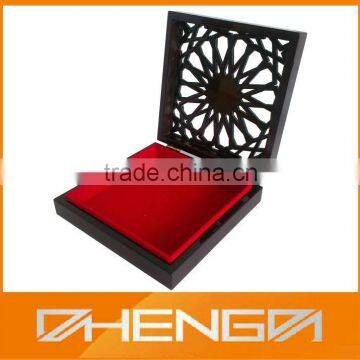 HOT SALE High Quality Laser Engrave Cutting Wooden Box Arabic Gift Box