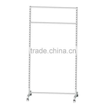 Double tier display rack/ Store fixture garment rack