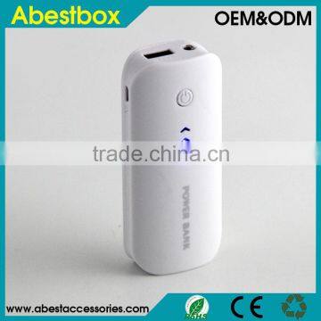 5800 mah 5800mAh Power Bank External battery pack with USB Charging Cable for iPhone and Samsung mobile phones