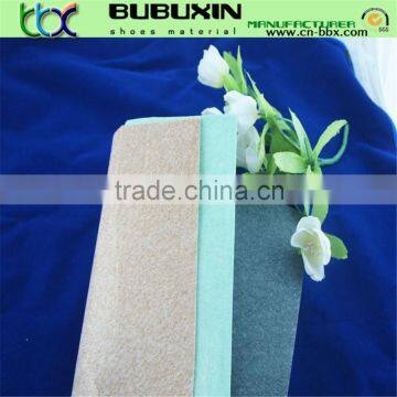 Quanzhou manufacturer nonwoven fabric imitation leather fabric for shoe heel accessories