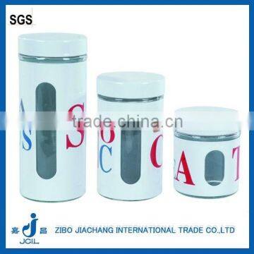 TP15109 glass sealed jars for candy