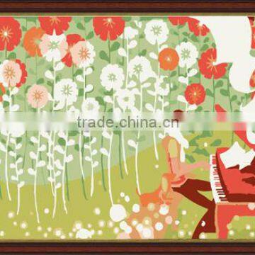 2015 YiWu Factory Direct Sale Diy Painting by Numbers