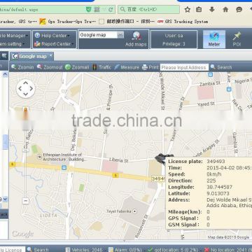 Global GPS tracking system software compatible with MT01/CT01/CT04/CT06