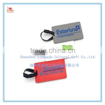 Inner Circles Assorted soft PVC Luggage Tags, High quality custom Inner Circles Assorted soft PVC luggage hang tag