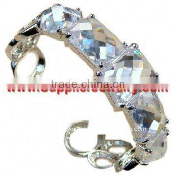 925 Sterling Silver Ring Wedding Traditional Jewellery RNCT1503-2 Bracelets