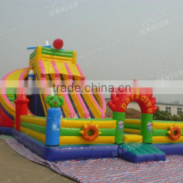 Popular sale indoor children inflatable slide