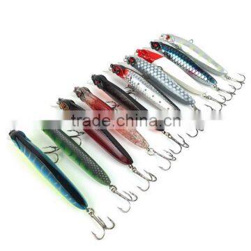 Artificial Bait Minnow Fishing Lures 7.5g/10CM Fishing Tackle Pesca 3d Eyes