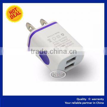 Japan Cell Phone Charger CE ROHS FCC Approved Premium Quality 2 Ports Double USB photo-4