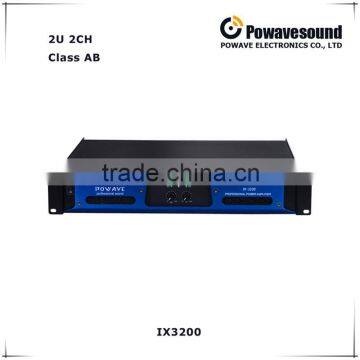 IX-3200 powavesound standard power amplifier OEM amplifier live amplifier 2 channel