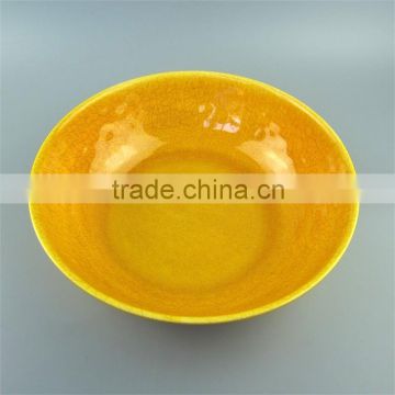 B113 melamine bowl with ice crack effect