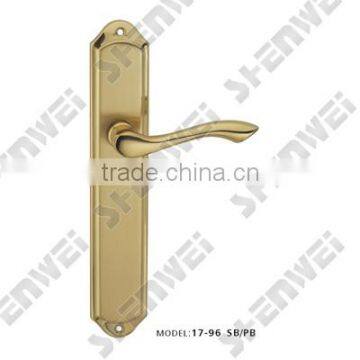 17-96 SB/PB brass sliding door handle