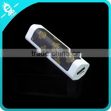 2016 New Mini Leather 2600mah Usb Portable Power Bank With ce Fcc Rohs photo-3