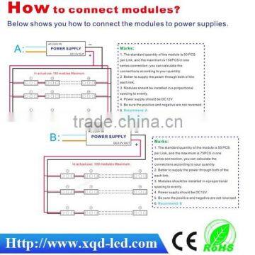 High Quality DC12V IP67 Injection Led Module 5050 SMD Led 2015 Hot Sale Injection Led Module 2835 5050 3030 5730 LED Module RGB photo-5