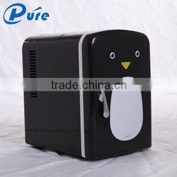 Car Fridge DC 12V/24V AC 100V-240V Car Fridge Freezer 4L Portable Car Cooler Fridge