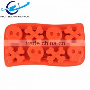 Halloween Skull Silicone Custom Ice Cube Maker photo-3