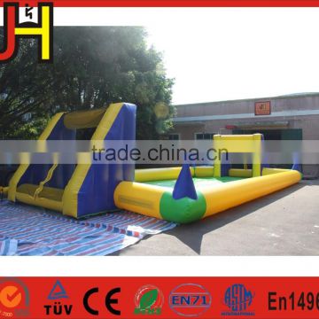 2016 Professional Supplier Inflatable Water Soap Soccer Field for Sale