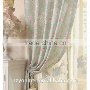 2015 Hot Sale Printed Designed No. 18 Window Curtains, Made- up Black Out Fabric in Home or Hotel photo-3