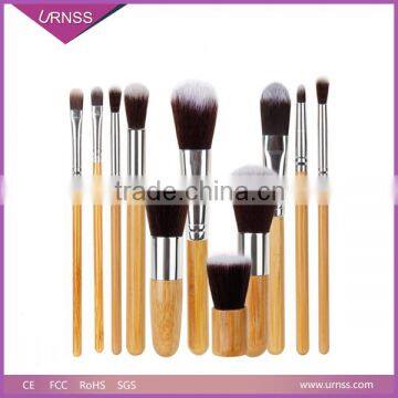 Best Price Cheap Professional Kabuki Bamboo Handle Makeup Brushes Set photo-2