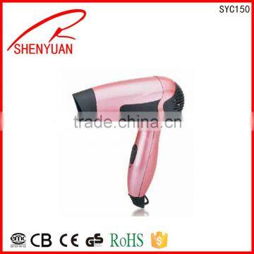 New design MINI dc motor home use foldable or travel use hair dryer Electric barber shop equipment china supplier