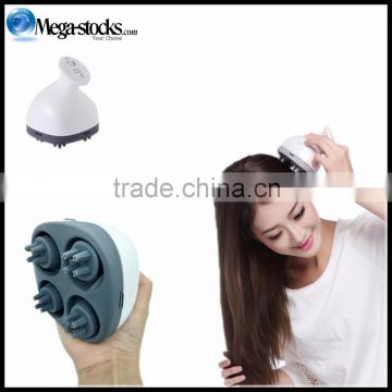 Rechargable scalp massager Anti dandruff Head Neck massage Waterproof Shampoo brush