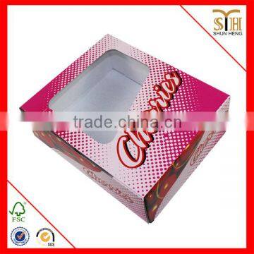 fruits window paper boxes for Chessies