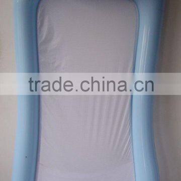 inflatable mesh mattress/beach mattress