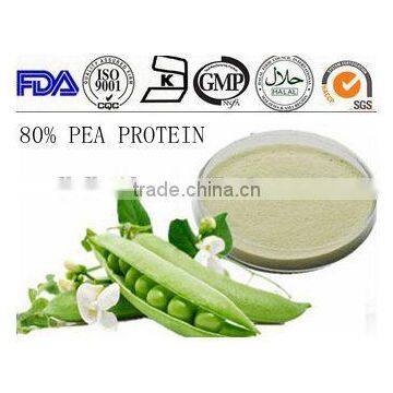 100% natural Non-GMO 80% Pea Protein isolate powder for food additive