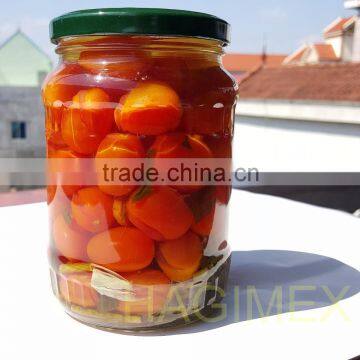 Best selling Vietnam high-quality pickled red tomatoes in jar 720ml/1500ml, by HAGIMEX