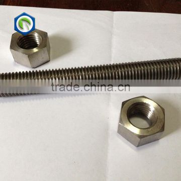 Hastelloy C-22 hardware stainless steel bolt hollow acme threaded rods