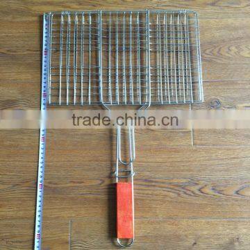 Wholesale Hot Sell High Quality Stainless Steel Mesh Bbq Grill With Long Handle for Bbq photo-3