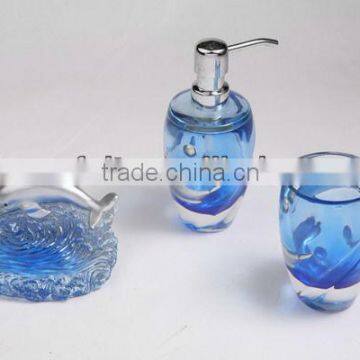 Cheap wholesale polyresin bath set