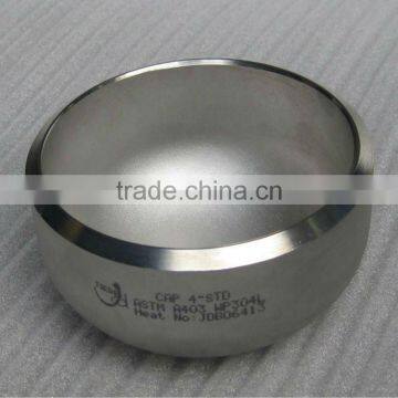 ASTM stainless steel forged end cap pipe fitting,4 inch stainless steel pipe fittings