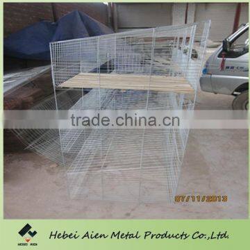 wire mesh rabbit cage