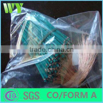 WY-217 Natural round green copper wire wrapped bamboo flower sticks for sale in orchard