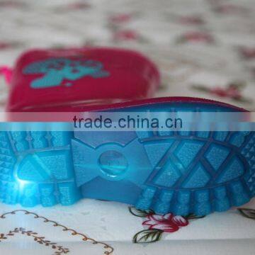 Cute Lightweight PVC Transparent Rain Boots For Kids photo-4