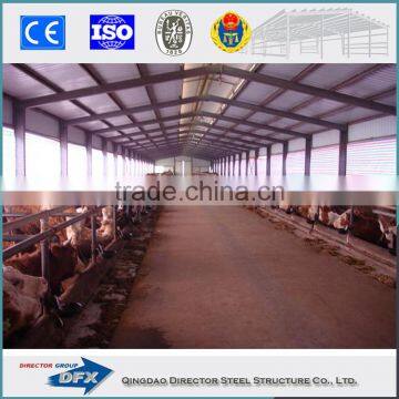 steel structure dairy farming shed designs