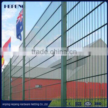 2D Double Wire Fence / 868 / 656 Mesh Fence Panels Manufacture