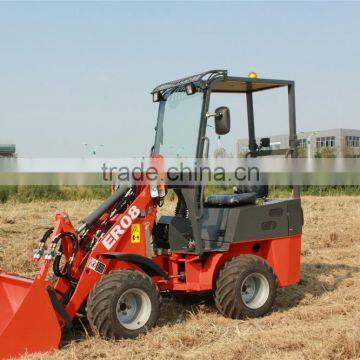 CE Mini Tractor Front End Loader With 0.8 Ton Loading Capacity for Sale photo-4