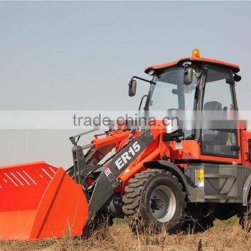 EVERUN ER15 Wheel Loader With EPA Engine/4 in 1 Bucket for Sale photo-3